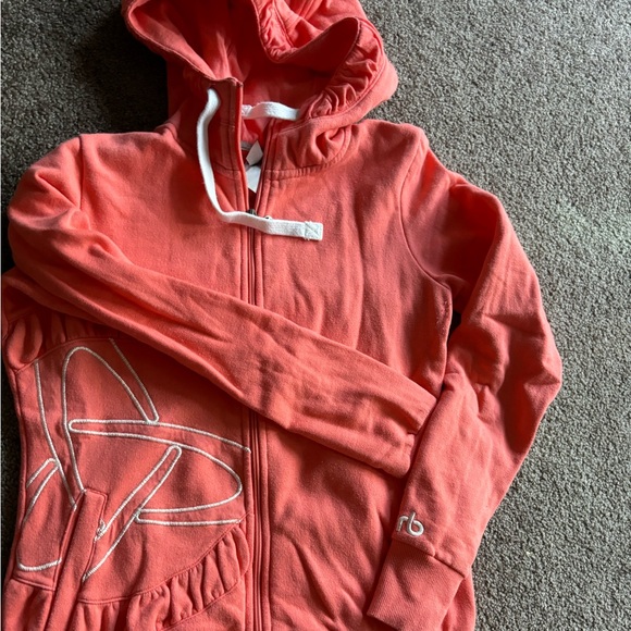 Orb Coral Zip Up Hoodie - Picture 3 of 5